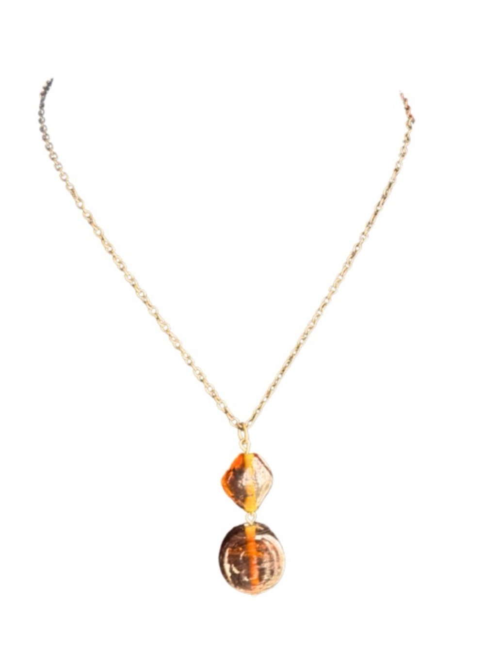 Handmade Glass Bead Necklace